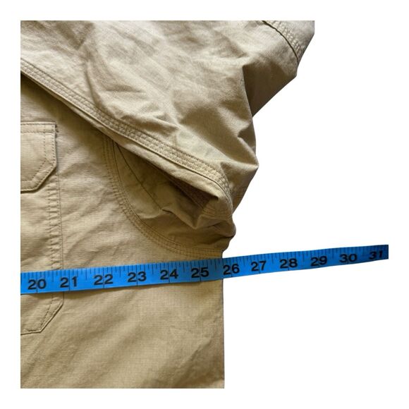 Duluth Mens Size L Tall Relaxed Fit Demo Crew Long Sleeve Work Shirt Button Down - Picture 6 of 15